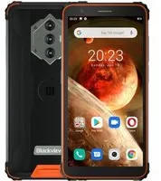 iGET BLACKVIEW GBV6600 Pro Thermo Orange 14,5 cm (5.7") Double SIM Android 10 4G USB Type-C 4 Go 64 Go 8580 mAh Noir, Orange