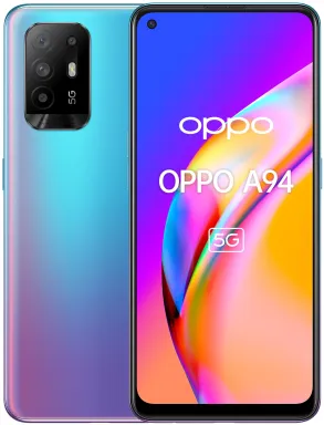 OPPO A94 5G 16,3 cm (6.43") Double SIM Android 11 USB Type-C 8 Go 128 Go 4310 mAh Bleu