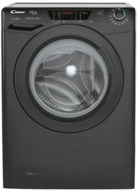 Candy Ultra Hygiene HES14124TWMBB5-S machine à laver Charge avant 12 kg 1400 tr/min Noir