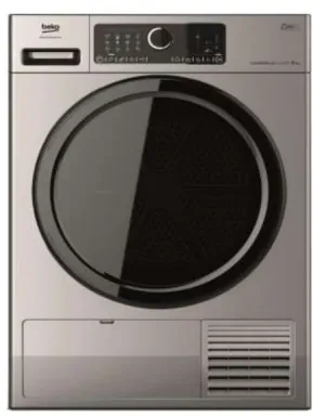 Beko AWZ 9 HPS/PRO BP sèche-linge Pose libre Charge avant 9 kg Argent