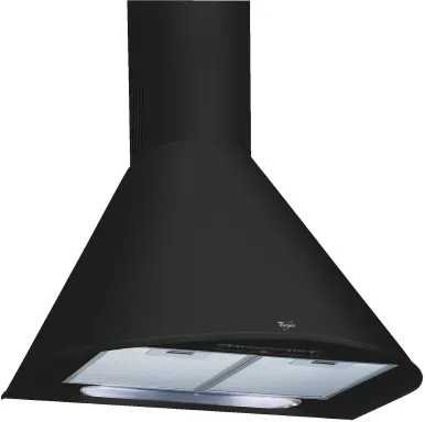 Whirlpool AKR 689/1 BK Montée au mur Noir 368 m³/h