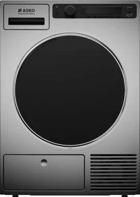 Asko TDC1772C.T sèche-linge Pose libre Charge avant 7 kg Acier inoxydable