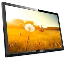 Philips 24HFL3014P/12 TV 61 cm (24") HD Noir, Transparent 250 cd/m²