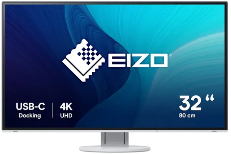 EIZO FlexScan EV3285-WT LED display 80 cm (31.5") 3840 x 2160 pixels 4K Ultra HD Blanc