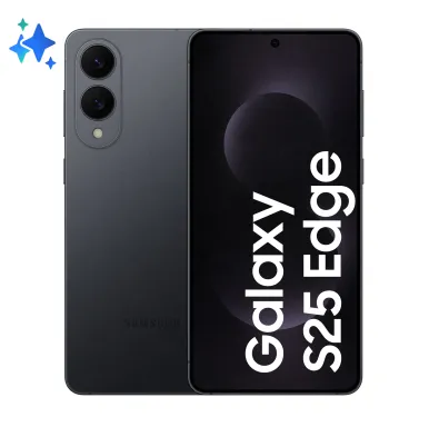 Samsung Galaxy S25 Edge 17 cm (6.7") Double SIM Android 15 5G USB Type-C 12 Go 512 Go 3900 mAh Noir