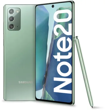 Samsung Galaxy Note20 SM-N980F 17 cm (6.7") Android 10 4G USB Type-C 8 Go 256 Go 4300 mAh Vert