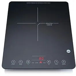 Wilfa ICP-1800B Noir Comptoir Plaque avec zone à induction 1 zone(s)