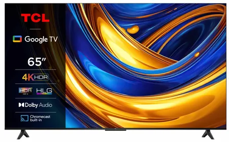 TCL P61 65P61B TV 165,1 cm (65") 4K Ultra HD Smart TV Wifi Titane