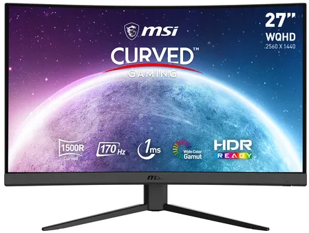 MSI Optix G27CQ4DE E2 LED display 68,6 cm (27") 2560 x 1440 pixels Wide Quad HD Noir