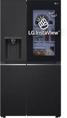 LG InstaView GSGV81EPLL frigo américain Pose libre 635 L E Noir