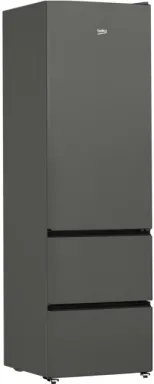 Beko B3RGNA354HG1 réfrigérateur-congélateur Pose libre 351 L E Gris