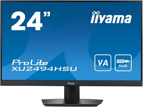 iiyama ProLite XU2494HSU-B2 écran plat de PC 60,5 cm (23.8") 1920 x 1080 pixels Full HD LED Noir