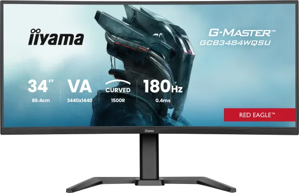 iiyama G-MASTER GCB3484WQSU-B1 écran plat de PC 86,4 cm (34")