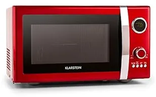 Klarstein Fine Dinesty Comptoir Micro-onde simple 23 L 800 W Rouge