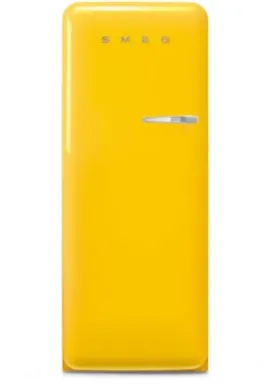 Smeg FAB28LYW6 frigo combine Pose libre 270 L C Jaune