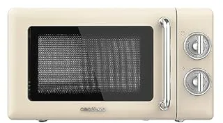 Cecotec 01709 micro-onde Beige, Acier inoxydable Micro-ondes grill Comptoir 20 L 700 W