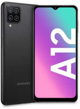 Samsung Galaxy A12 SM-A125FZKVEUE smartphone 16,5 cm (6.5") Double SIM Android 10 4G USB Type-C 4 Go 64 Go 5000 mAh Noir