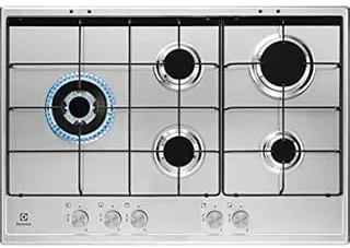 Electrolux KGS7564SX Acier inoxydable Intégré 74.5 cm Gaz 5 zone(s)