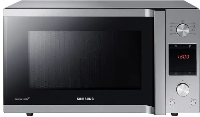 Samsung MC457TGRCSR/EN micro-onde Argent Micro-onde combiné Sur toute la gamme 45 L 900 W