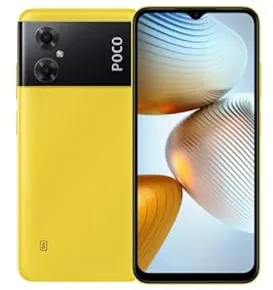 POCO M4 5G 16,7 cm (6.58") Double SIM Android 12 4 Go 64 Go 5000 mAh Jaune