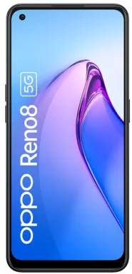 OPPO Reno 8 16,3 cm (6.4") Double SIM Android 12 5G USB Type-C 8 Go 256 Go 4500 mAh Noir