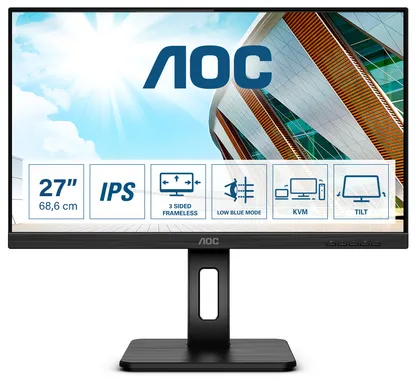 AOC P2 27P2C LED display 68,6 cm (27") 1920 x 1080 pixels Full HD Noir