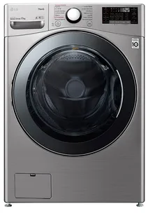 LG F1P1CY2T machine à laver Charge avant 17 kg 1100 tr/min Acier inoxydable