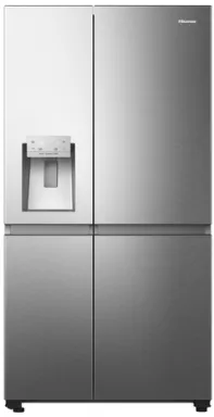 Hisense RS818N4TIE frigo américain Pose libre 632 L E Acier inoxydable