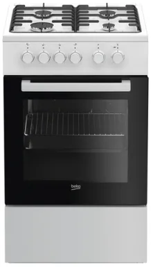 Beko FSS52020DW four et cuisinière Electrique Gaz Blanc A