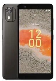 Nokia C C02 13,8 cm (5.45") Double SIM Android 12 Go edition 4G Micro-USB 2 Go 32 Go 3000 mAh Noir
