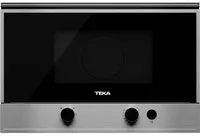 Teka MS 622 BI Noir, Acier inoxydable Intégré 22 L 850 W