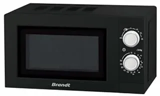 Brandt SM2016B micro-onde Noir Micro-onde simple Comptoir 20 L 700 W