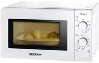 Severin MW 7891 micro-onde Comptoir Micro-ondes grill 20 L 700 W Noir, Blanc