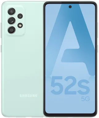 Samsung Galaxy A52s 5G SM-A528B 16,5 cm (6.5") Double SIM Android 11 USB Type-C 8 Go 256 Go 4500 mAh Couleur menthe