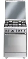 Smeg SCB60MX9 four et cuisinière Electrique Gaz Acier inoxydable