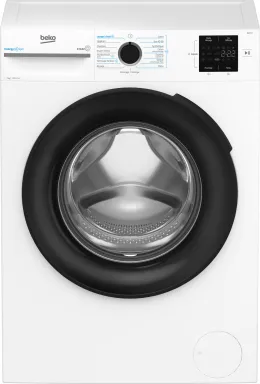 Beko b300 BM3WFU37211B machine à laver Charge avant 7 kg 1200 tr/min Noir, Blanc