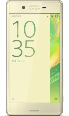Sony Xperia X 12,7 cm (5") SIM unique Android 6.0 4G Micro-USB 3 Go 32 Go 2700 mAh Or, Citron vert
