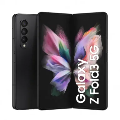 Samsung Galaxy Z Fold3 5G SM-F926B 19,3 cm (7.6") Double SIM Android 11 USB Type-C 12 Go 256 Go 4400 mAh Noir