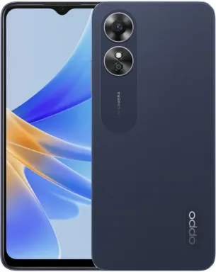 OPPO A17 CPH2477 16,7 cm (6.56") Double SIM Android 12 4G Micro-USB 4 Go 64 Go 5000 mAh Noir