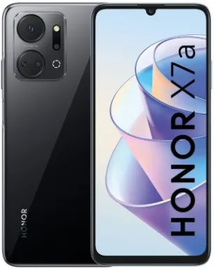 Honor X7a 17,1 cm (6.74") Double SIM Android 12 4G USB Type-C 4 Go 128 Go 6000 mAh Noir