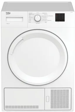 Beko DCU 8230 N sèche-linge Pose libre Charge avant 8 kg B Blanc