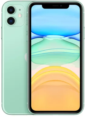 Apple iPhone 11 15,5 cm (6.1") Double SIM iOS 14 4G 64 Go Vert