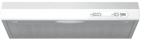 Beko CFB 5310 W hotte Montée au mur Blanc 125 m³/h D