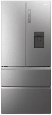 Haier FD 83 Serie 7 HFW7819EWMP frigo américain Pose libre 537 L E Platine, Acier inoxydable