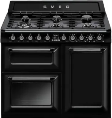 Smeg TR103BL four et cuisinière Electrique Gaz Noir A