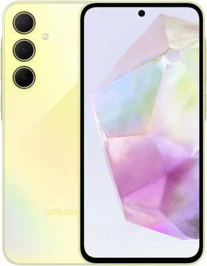 Samsung Galaxy A35 5G 16,8 cm (6.6") Double SIM hybride Android 14 USB Type-C 6 Go 128 Go 5000 mAh Jaune