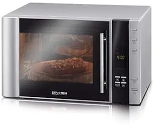 Severin MW 7775 micro-onde Comptoir Micro-ondes grill 30 L 900 W Noir, Argent