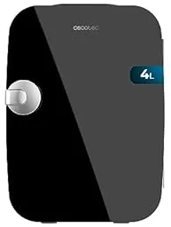 Cecotec Bolero MiniCooling 4L Río Black réfrigérateur Pose libre Blanc