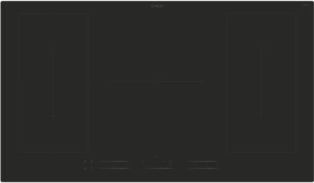 Candy CIFS954MCTT Noir Intégré 90 cm Plaque avec zone à induction 5 zone(s)