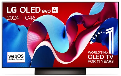 LG OLED evo OLED48C46LA TV 121,9 cm (48") 4K Ultra HD Smart TV Wifi Noir